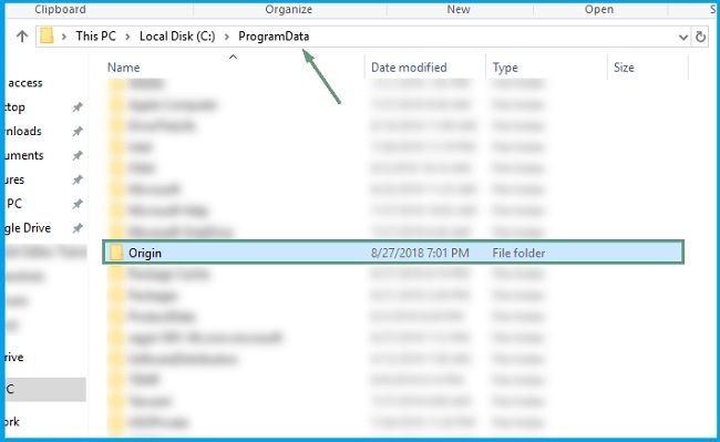 delete origin cache files