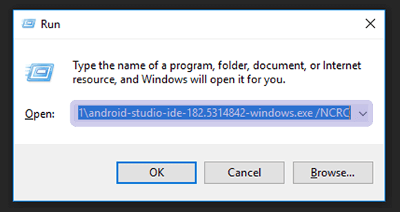 Through Windows Run Through Windows Run