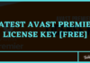 Avast Premier License Key Avast Premier License Key