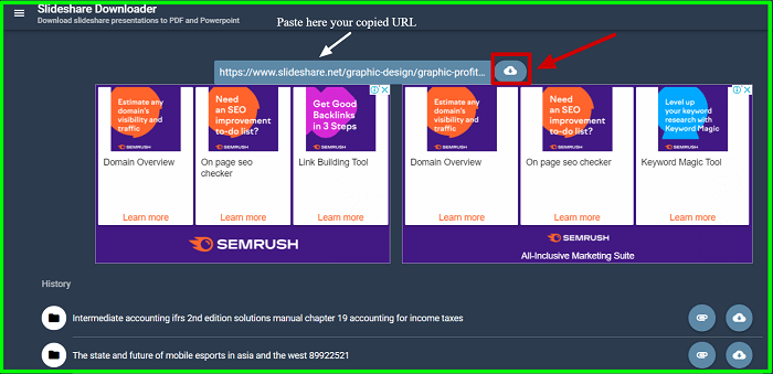 Download Via SlideShare Downloader