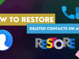 How To Restore Deleted Contacts on Android