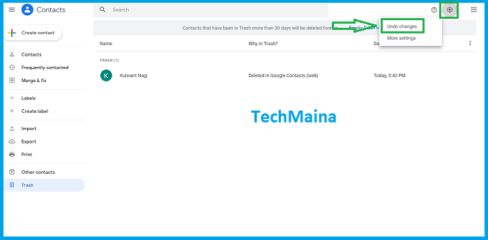 How to Restore Deleted HP Contacts Through Google Contacts 3 How to Restore Deleted HP Contacts Through Google Contacts 3
