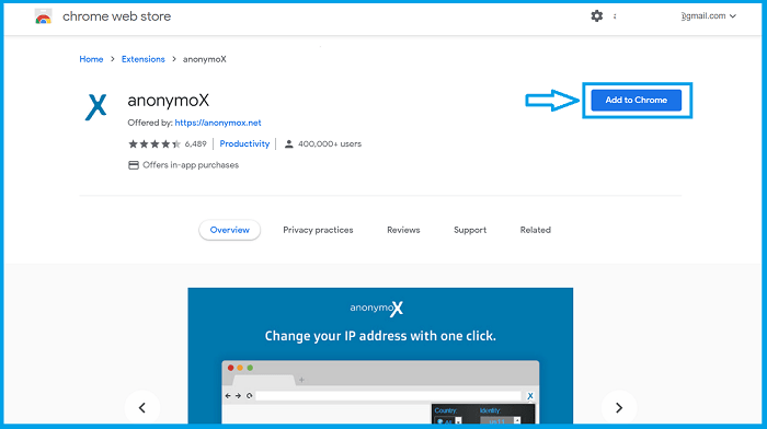 Reinstall Anonymox 3