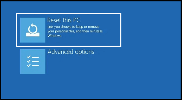 Reset Windows 10 Via Boot Reset Windows 10 Via Boot
