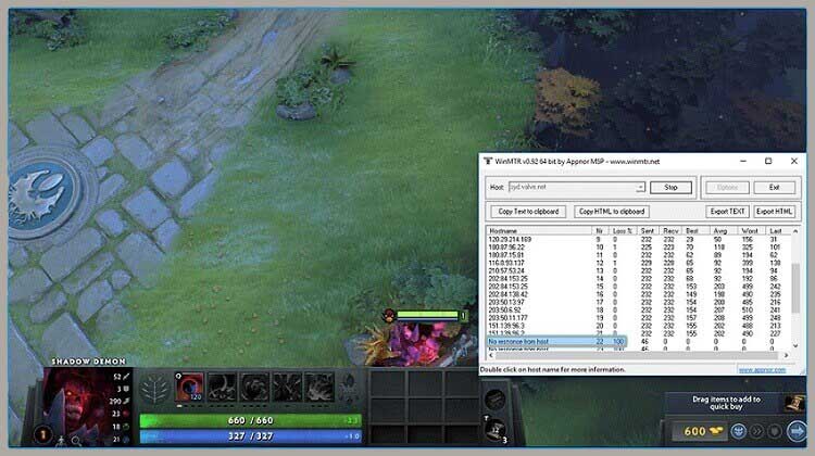 Server Check in dota 2