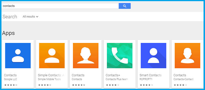 Try Using Another Contacts App