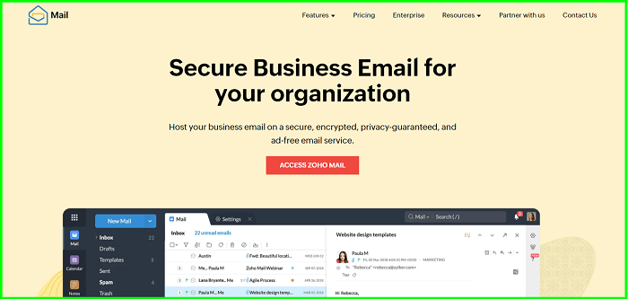 Zoho Mail Zoho Mail