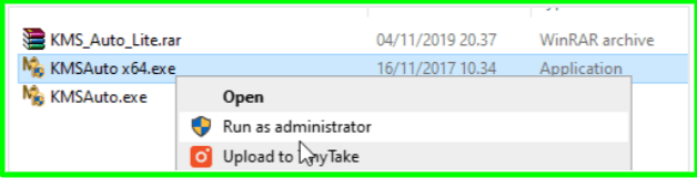 This is what KMSAuto Net looks like, then click the Activation button .