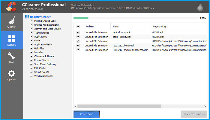 Clean Windows Registry Clean Windows Registry