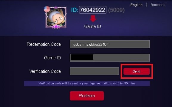 How to Claim Mobile Legend Redeem Code