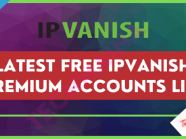 Latest Free IPVanish Premium Accounts List
