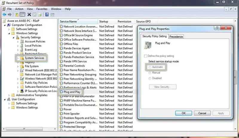 Using the Resultant Set of Policy (RSOP) Using the Resultant Set of Policy (RSOP)