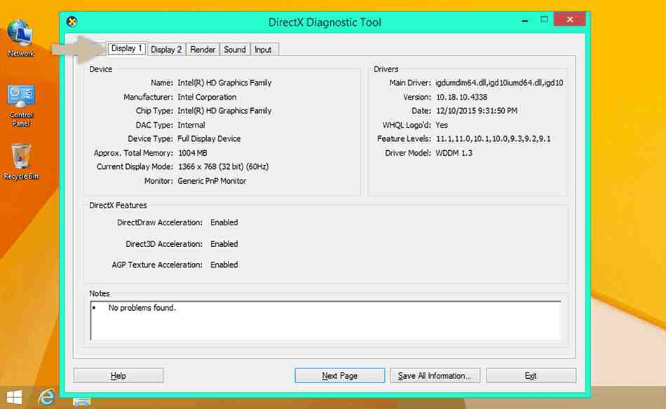With DXDIAG With DXDIAG