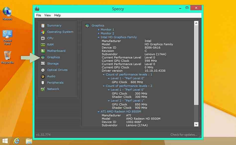 With Speccy With Speccy