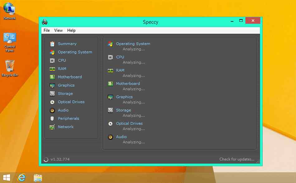 With Speccy With Speccy