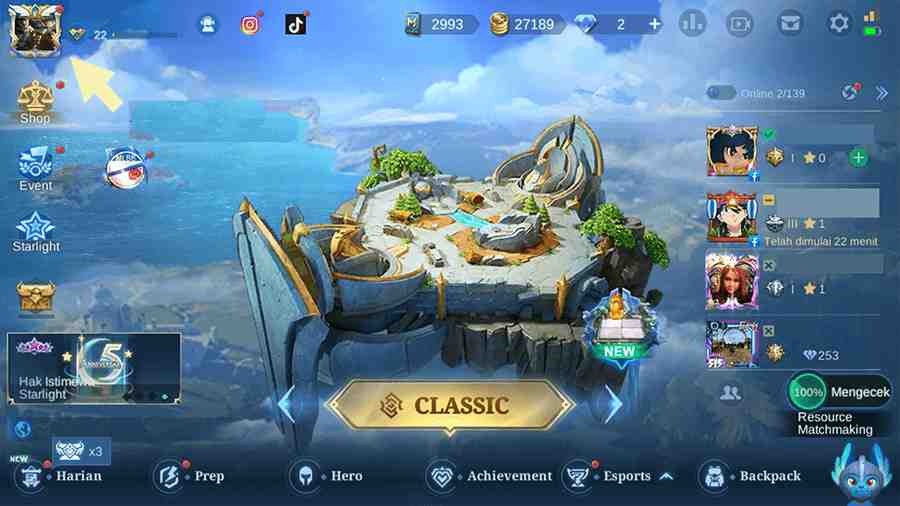 How to See the Zone Id in Mobile Legends