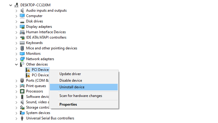Reinstall Drivers from Device Manager Reinstall Drivers from Device Manager