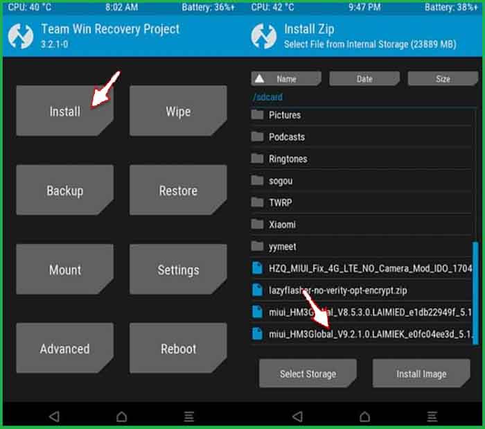 How to Downgrade MIUI 11 to MIUI 9