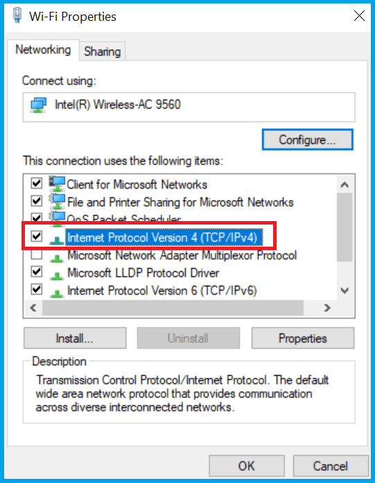 Use Google DNS Use Google DNS
