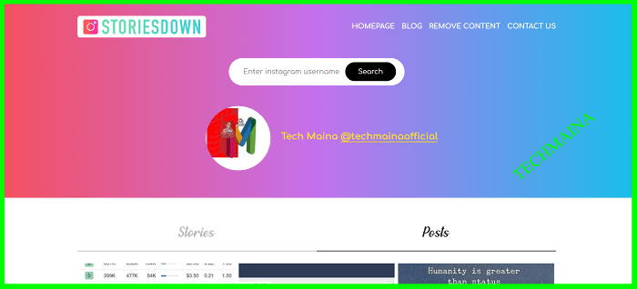 Using the site storiesdown.com 2