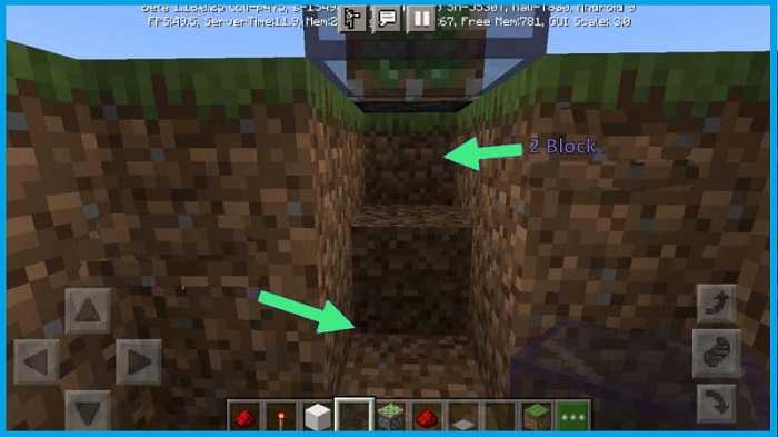 Dig a Hole in the Door Area Dig a Hole in the Door Area