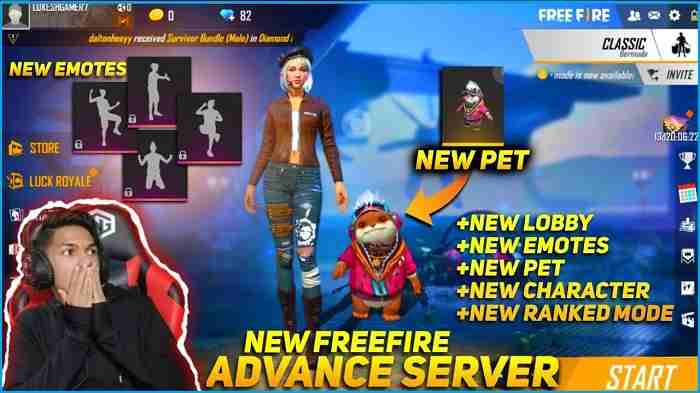 FF Advance Server Apk at a Glance FF Advance Server Apk at a Glance