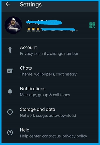 Via Privacy Settings