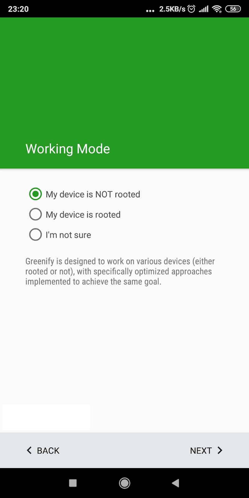 Disable WhatsApp Using the Greenify Application