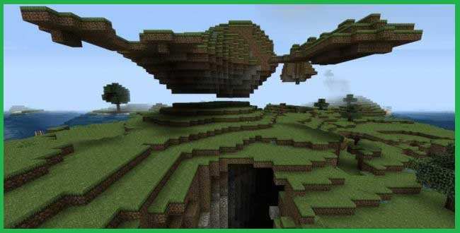 Floating Island and Deep Chasm Floating Island and Deep Chasm