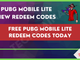 Free Pubg Mobile Lite Redeem Codes Today
