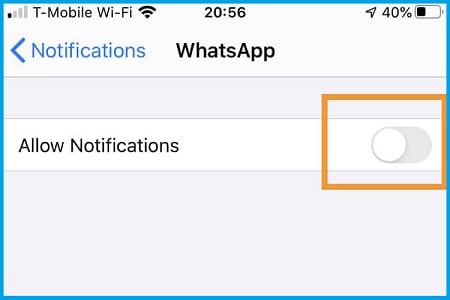 Temporarily Disable WhatsApp on iPhone Temporarily Disable WhatsApp on iPhone