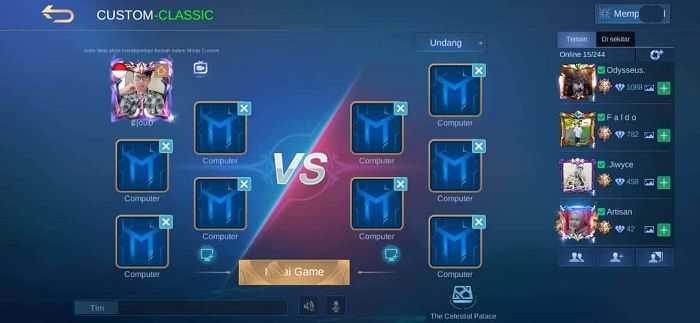 How to Hide History in Mobile Legends by Playing VS AI How to Hide History in Mobile Legends by Playing VS AI