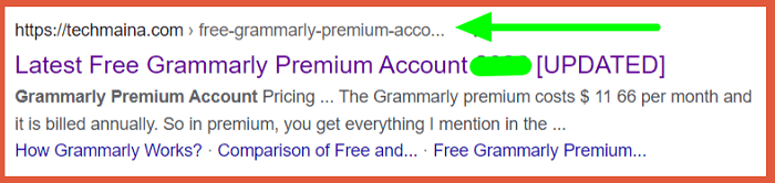 Short And Descriptive URL Short And Descriptive URL