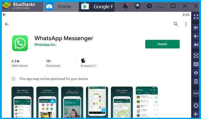 Using WhatsApp With Emulator Using WhatsApp With Emulator