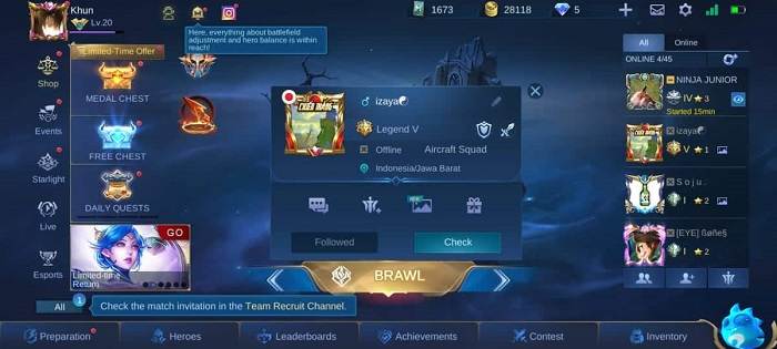 Visit the Opponent's Profile in Mobile Legends Visit the Opponent's Profile in Mobile Legends