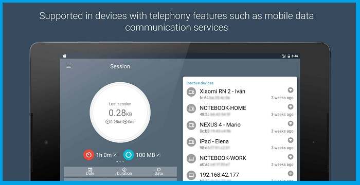 Data Sharing-Tethering