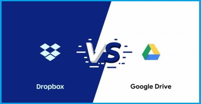 Google Drive and DropBox Storage Space Comparison Google Drive and DropBox Storage Space Comparison
