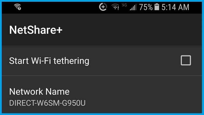 NetShare-no-root-Thetering