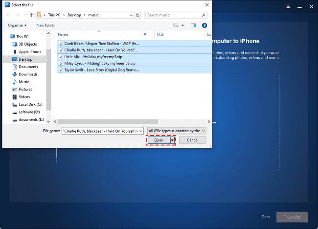 How to Transfer Music from Computer to iPhone via MBackupper 1 How to Transfer Music from Computer to iPhone via MBackupper 1