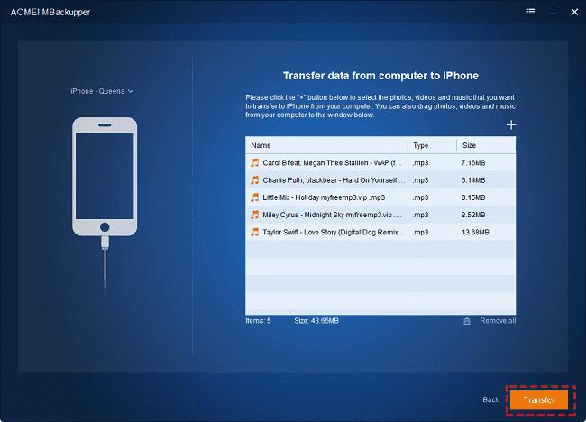 How to Transfer Music from Computer to iPhone via MBackupper 2 How to Transfer Music from Computer to iPhone via MBackupper 2