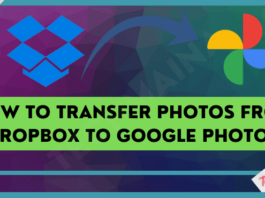 how to Transfer Photos from Dropbox to Google Photos