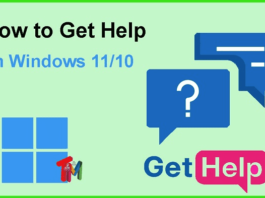 How to Get Help in Windows 11 or 10