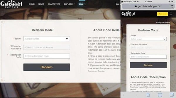 Latest Free Genshin Impact Redeem Codes Today Latest Free Genshin Impact Redeem Codes Today