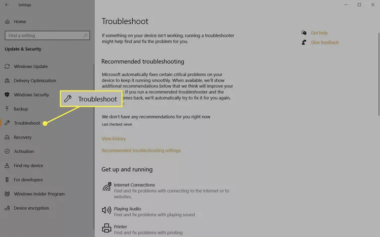 Try the Windows 10 or 11 Built-in Troubleshoot Try the Windows 10 or 11 Built-in Troubleshoot