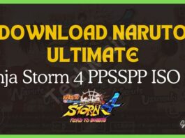Download Naruto Ultimate Ninja Storm 4 PPSSPP ISO File